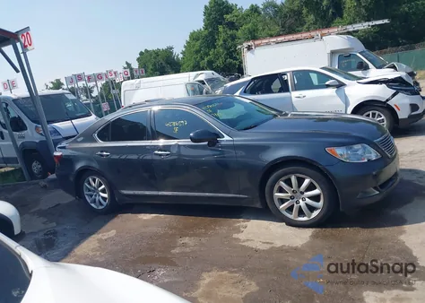 2007 Lexus Ls 460 z USA, uszkodzony, nr VIN JTHBL46F575043666